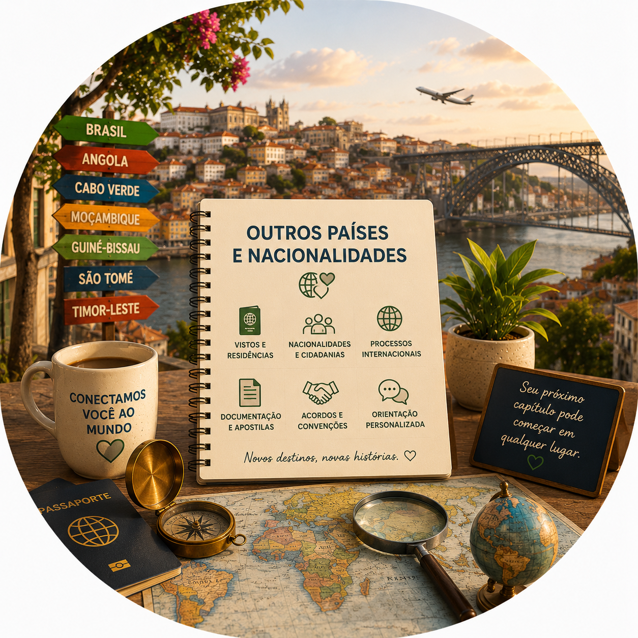 Outros países e nacionalidades